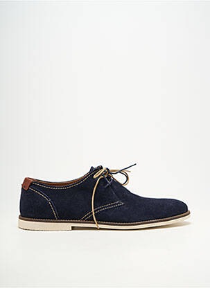 Derbies bout rond bout rond bleu KICKERS homme