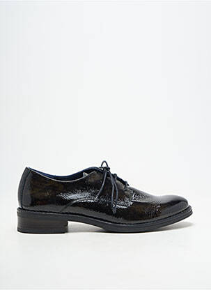 Derbies matière lisse talon plat jusqu'à 3cm noir FLUCHOS femme