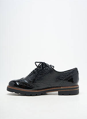 Derbies matière lisse talon plat jusqu'à 3cm noir MARCO TOZZI femme