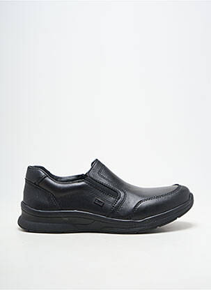 Slip ons bout rond bout rond noir RIEKER homme
