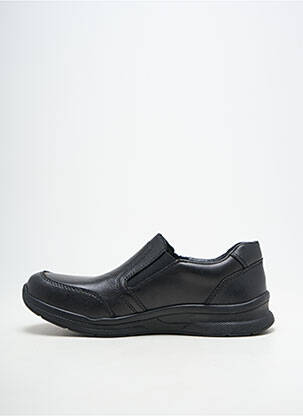 Slip ons bout rond bout rond noir RIEKER homme