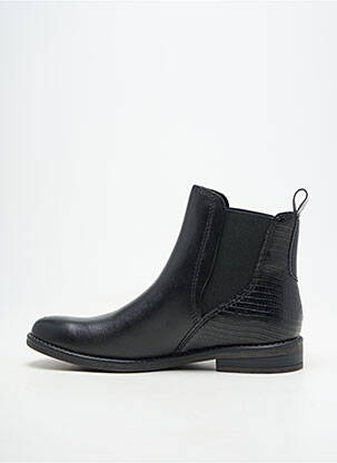 Bottines/boots matière lisse talon plat jusqu'à 3cm noir MARCO TOZZI femme