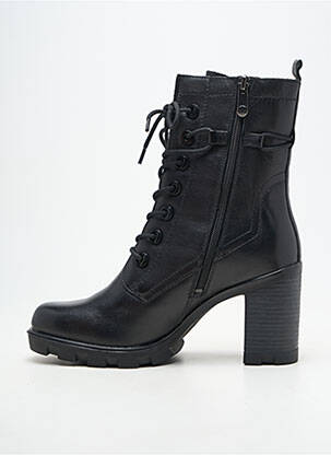 Bottines/boots matière lisse talon de 7 à 9cm noir MARCO TOZZI femme