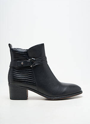 Bottines/boots matière lisse talon de 4 à 6cm noir MARCO TOZZI femme