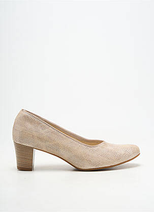 Escarpins talon de 4 à 6cm beige ARTIKA SOFT femme