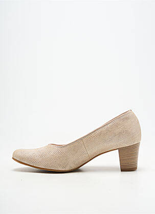 Escarpins talon de 4 à 6cm beige ARTIKA SOFT femme