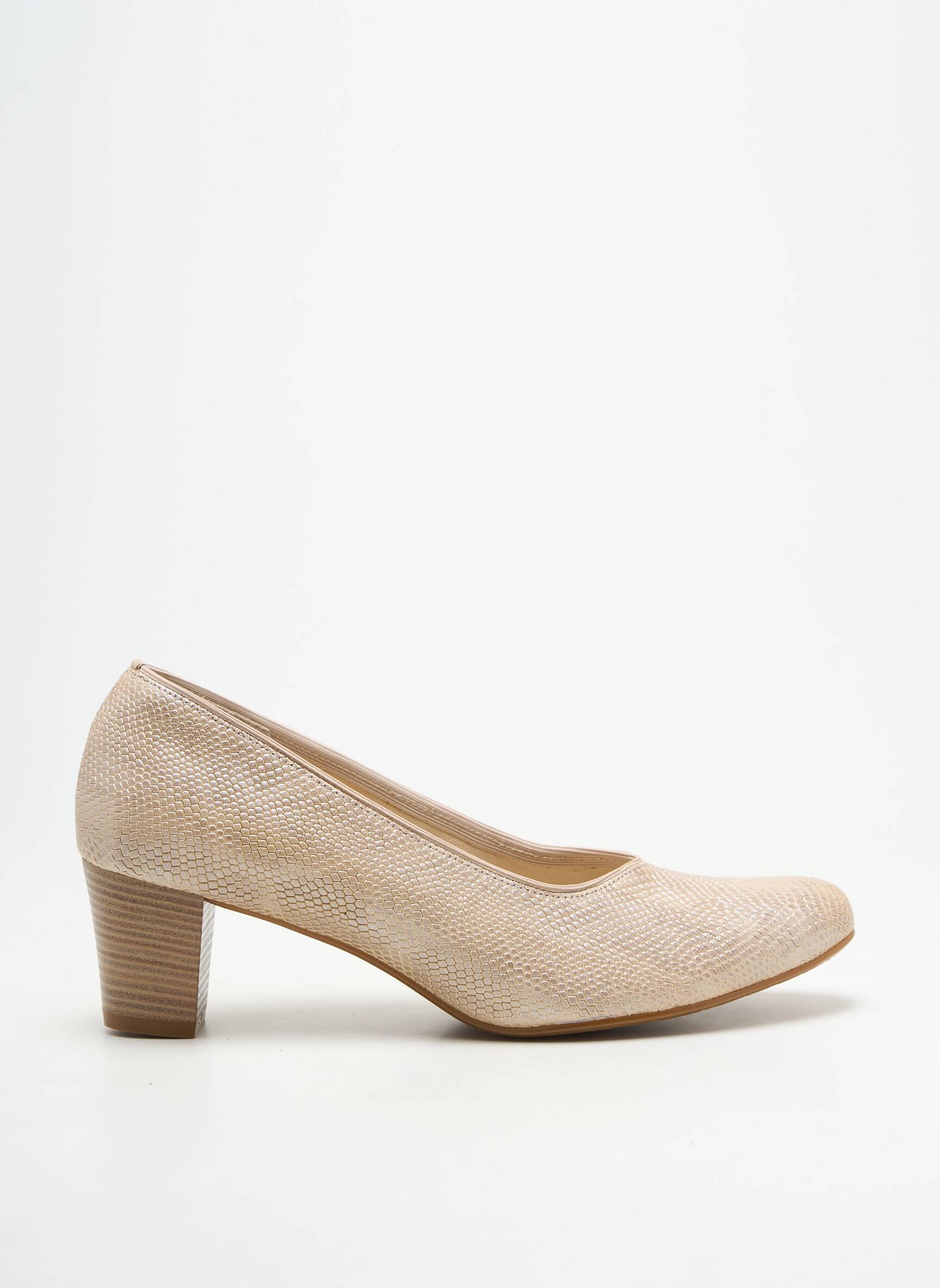 Escarpins talon de 4 à 6cm beige ARTIKA SOFT femme