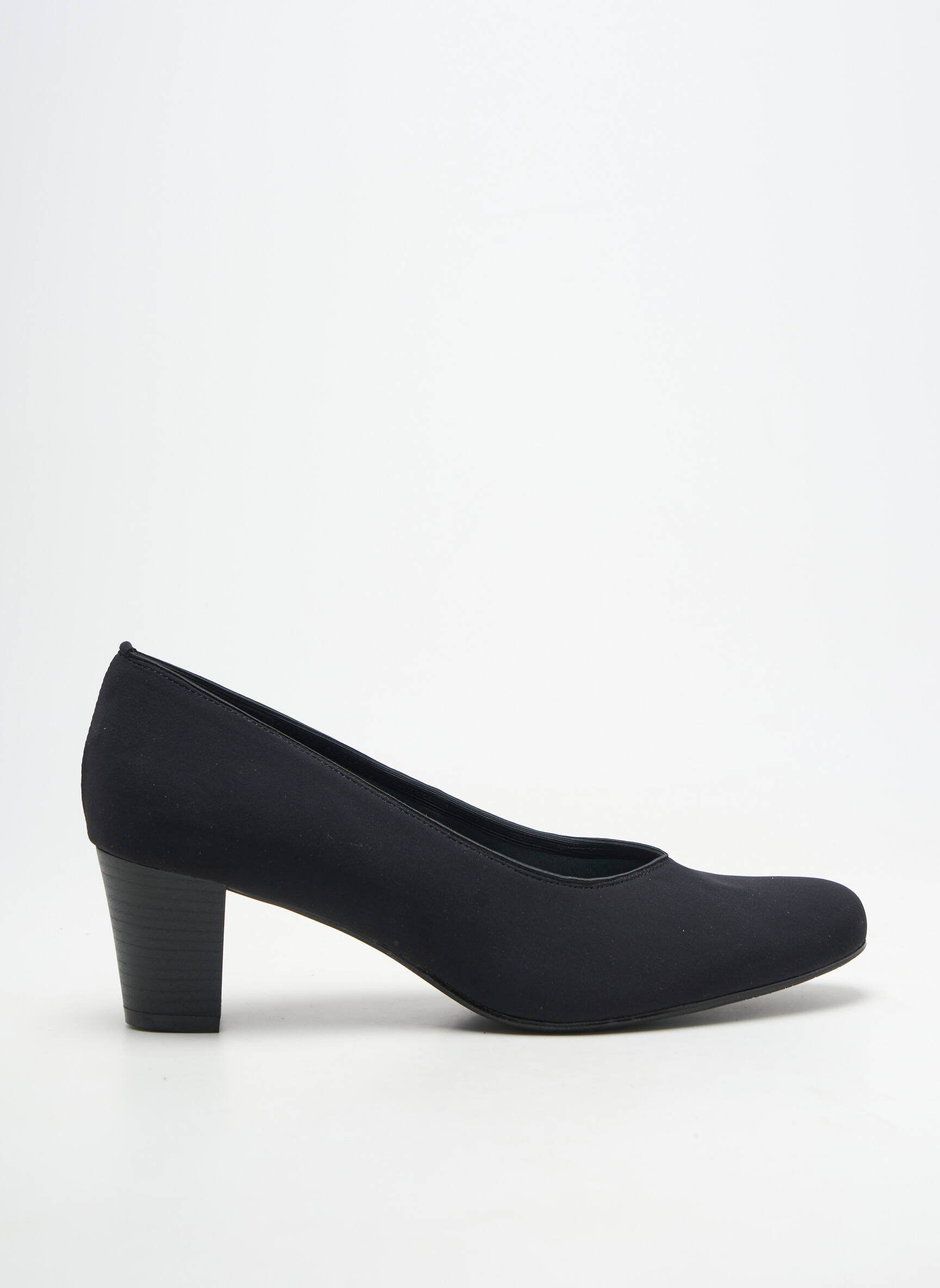 Escarpins cubain talon de 4 à 6cm noir ARTIKA SOFT femme