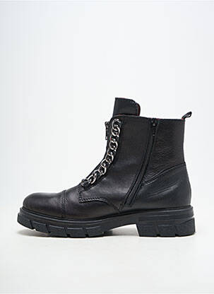 Bottines/boots matière lisse talon de 4 à 6cm noir RIEKER femme