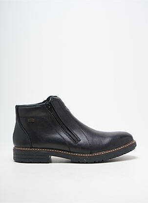 Bottines/boots matière lisse talon plat jusqu'à 3cm noir RIEKER femme