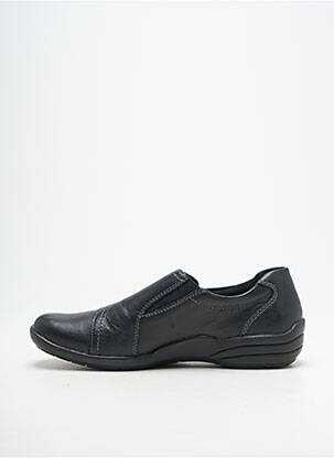 Baskets fermeture elastique talon plat jusqu'à 3cm noir REMONTE femme