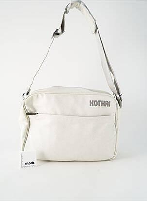 Sac coutures renforcées blanc KOTHAI homme