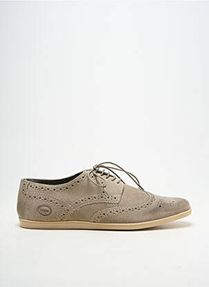 Derbies bout rond bout rond beige BASE LONDON homme