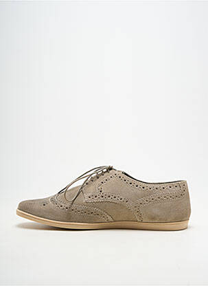 Derbies bout rond bout rond beige BASE LONDON homme