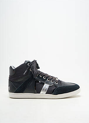 Baskets matière lisse talon plat jusqu'à 3cm noir REDSKINS femme