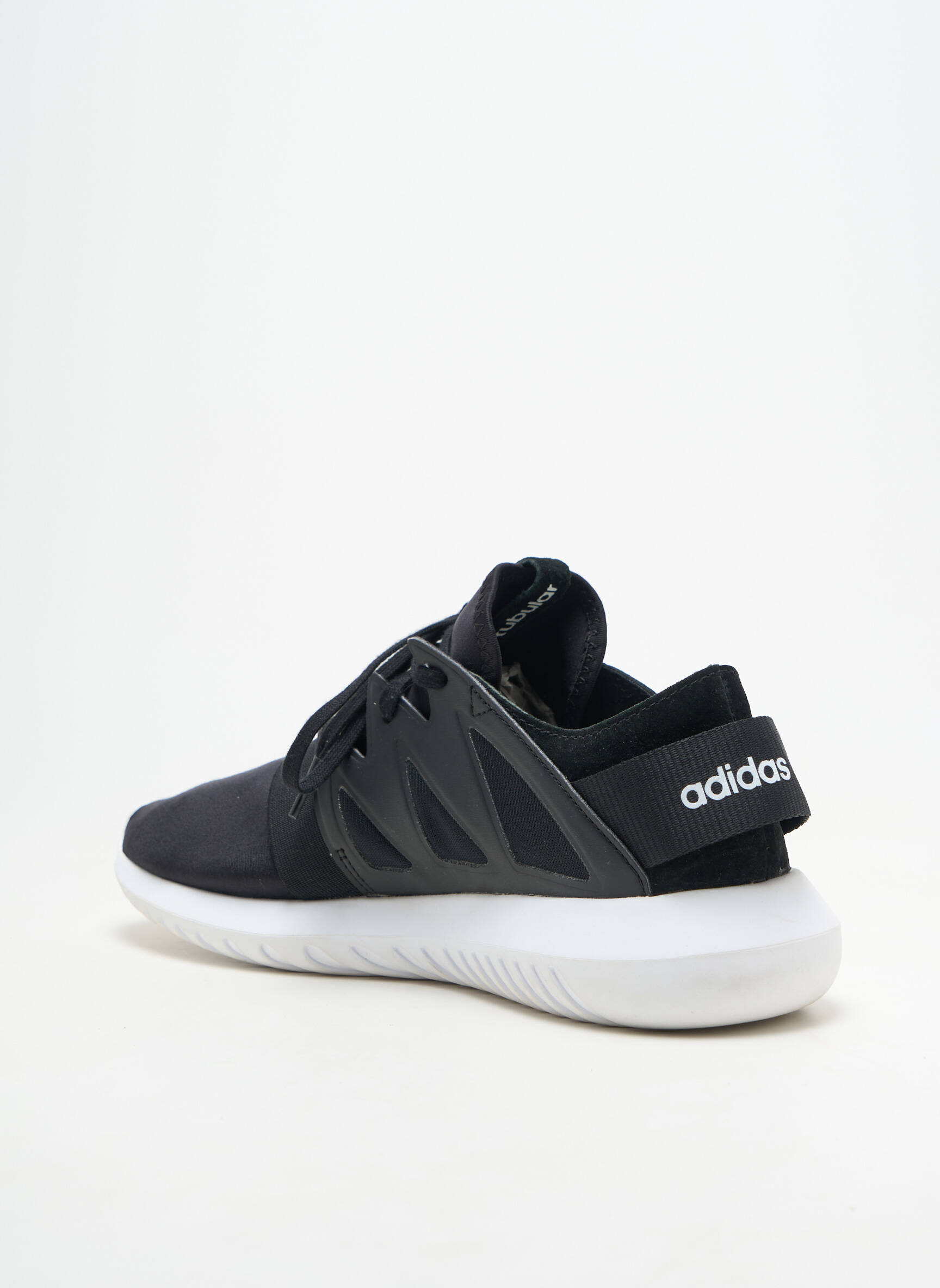 Baskets matière lisse bout rond noir ADIDAS unisexe