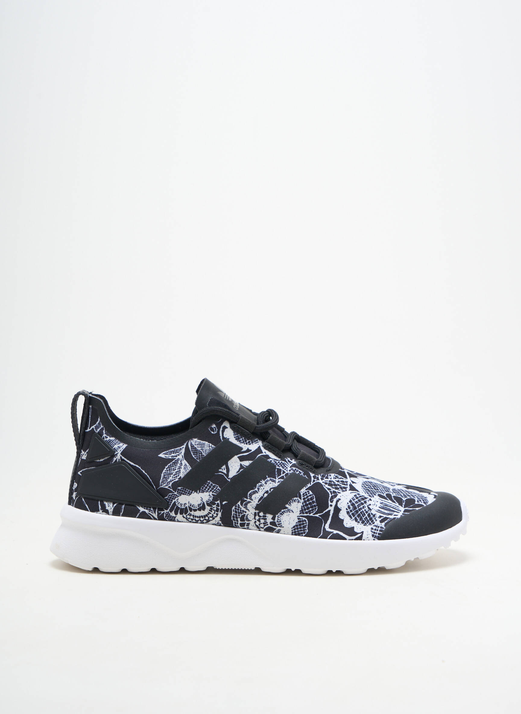 Baskets bout rond talon plat jusqu'à 3cm noir ADIDAS femme