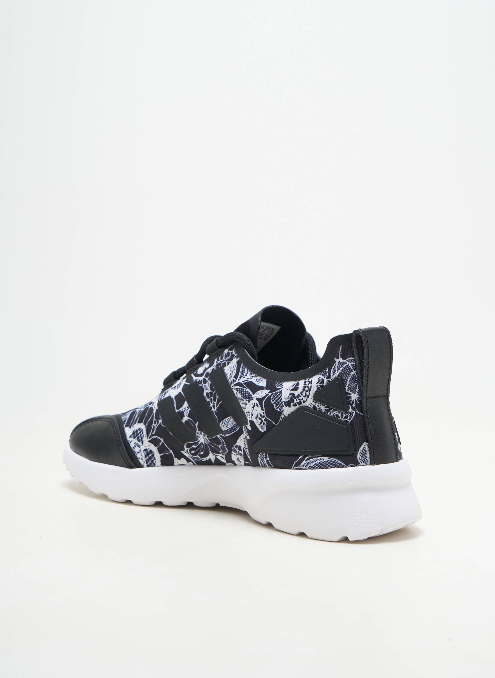 Baskets bout rond talon plat jusqu'à 3cm noir ADIDAS femme