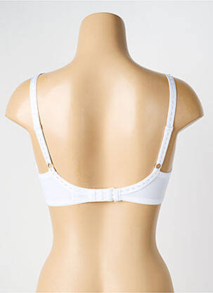 Soutien-gorge effet matière satinée haut soutien-gorge emboitant blanc CHARNOS femme