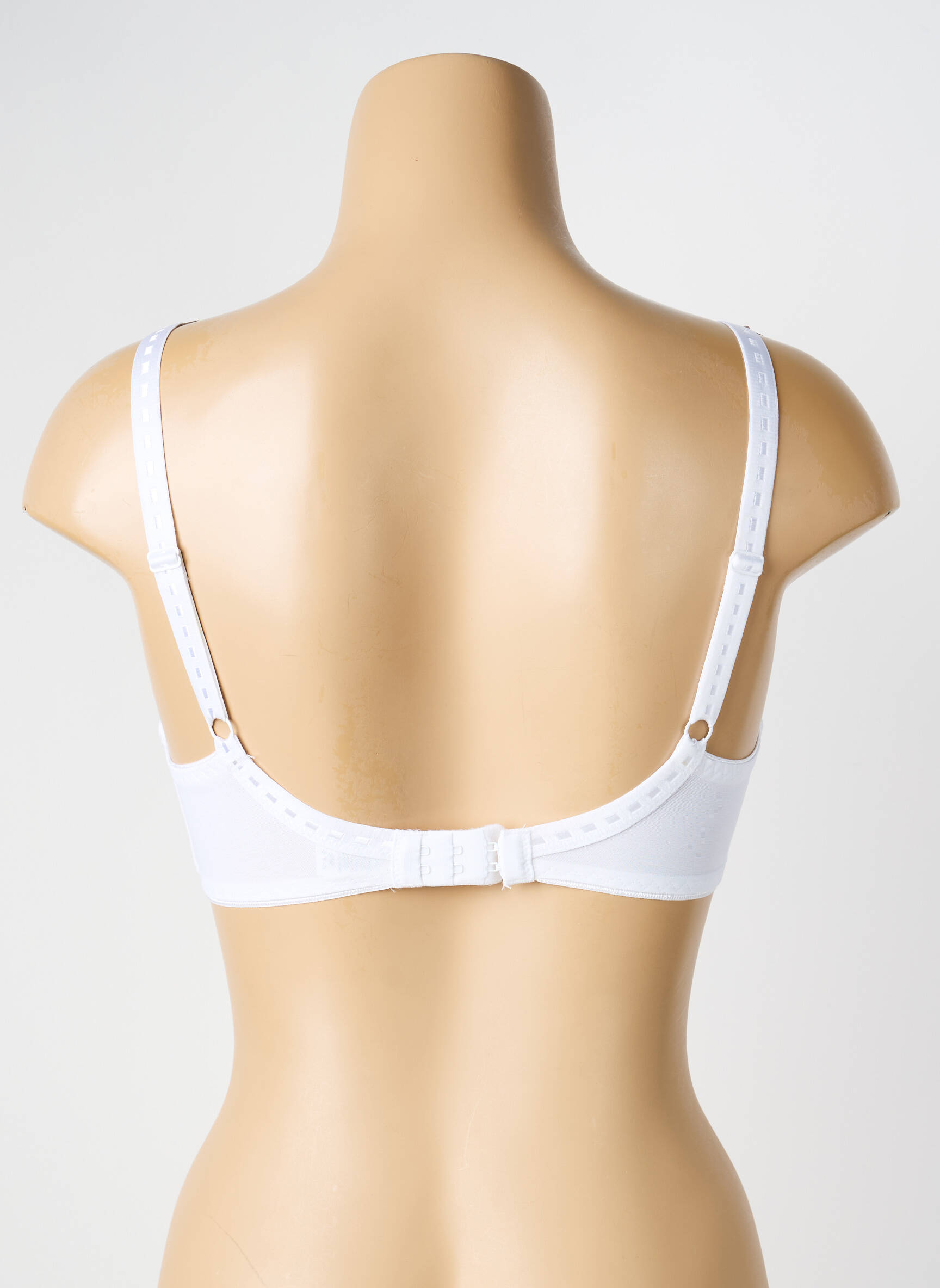 Soutien-gorge effet matière satinée haut soutien-gorge emboitant blanc CHARNOS femme