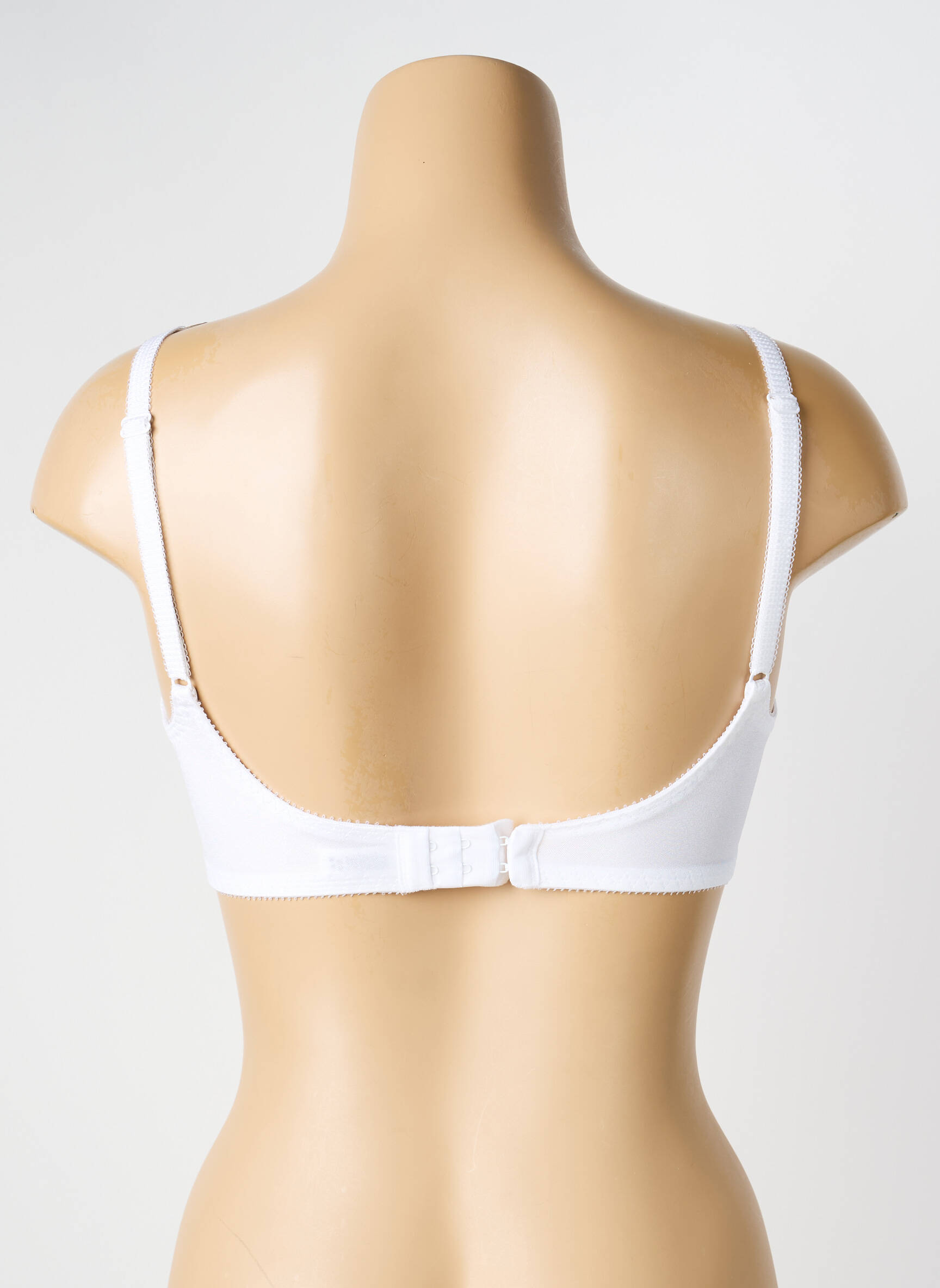 Soutien-gorge effet matière satinée haut soutien-gorge emboitant blanc CHARNOS femme