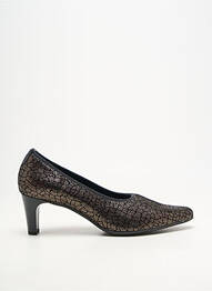 Escarpins cubain talon de 4 à 6cm noir GEO-REINO femme