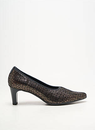 Escarpins cubain talon de 4 à 6cm noir GEO-REINO femme
