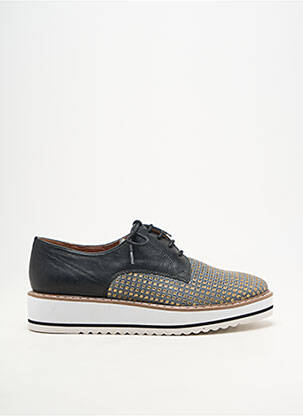 Derbies bout rond talon plat jusqu'à 3cm noir EMILIE KARSTON femme