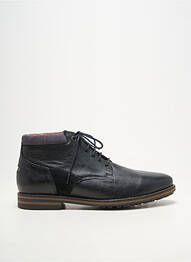 Bottines/boots matière lisse bout rond noir LE FORMIER homme