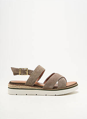 Sandales/nu pieds fermeture boucle(s) talon plat jusqu'à 3cm vert EMILIE KARSTON femme