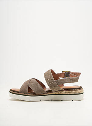 Sandales/nu pieds fermeture boucle(s) talon plat jusqu'à 3cm vert EMILIE KARSTON femme