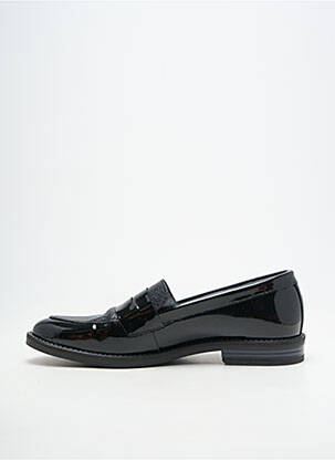Mocassins matière lisse talon plat jusqu'à 3cm noir MYMA femme