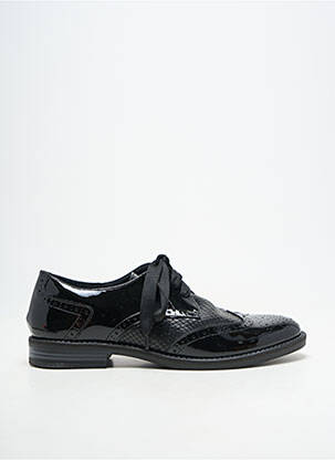 Derbies matière lisse talon plat jusqu'à 3cm noir MYMA femme