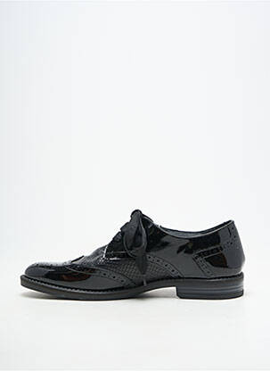 Derbies matière lisse talon plat jusqu'à 3cm noir MYMA femme