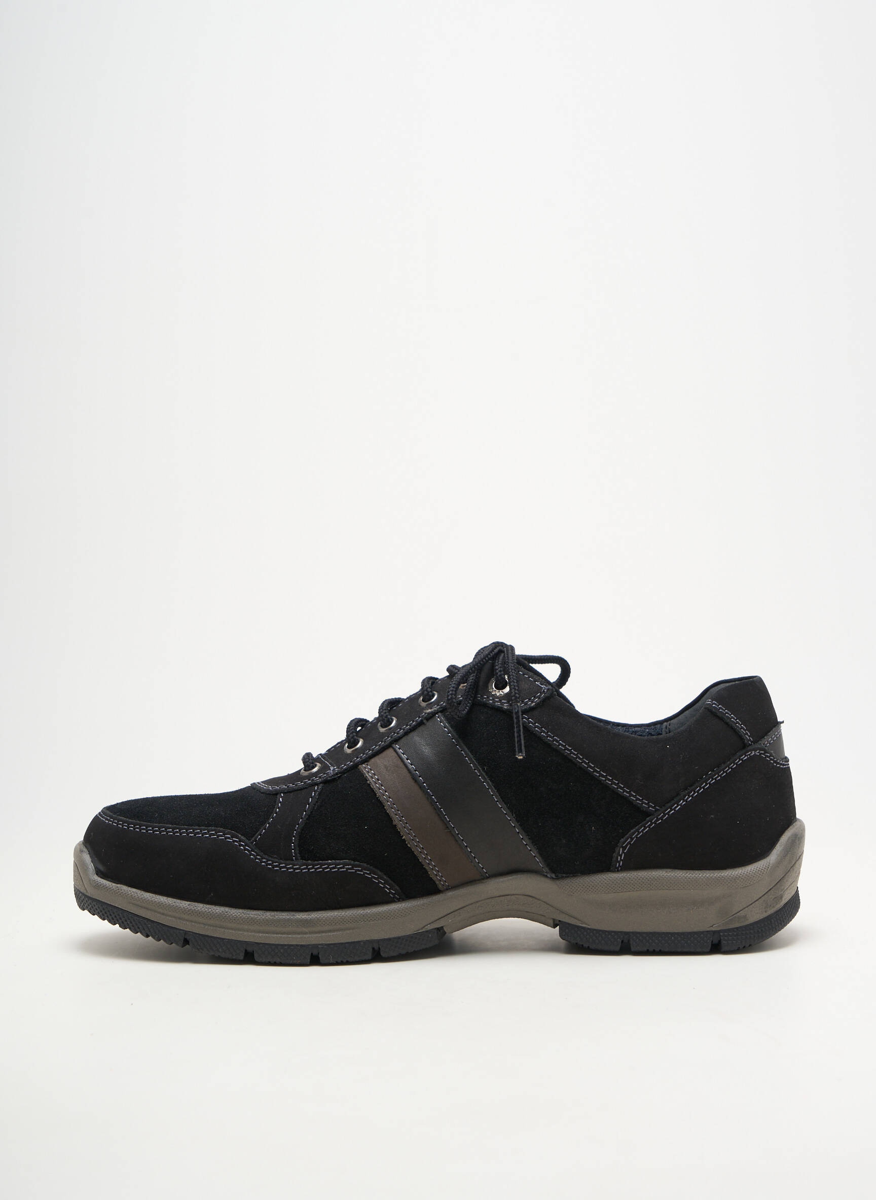 Baskets bout rond bout rond noir JOSEF SEIBEL homme