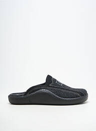 Chaussons/pantoufles bout rond bout rond gris ROMIKA homme