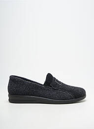 Chaussons/pantoufles bout rond bout rond gris ROMIKA homme