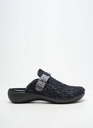 Chaussons/pantoufles bout rond talon plat jusqu'à 3cm gris ROMIKA femme