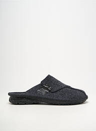Chaussons/pantoufles bout rond bout rond gris ROMIKA homme