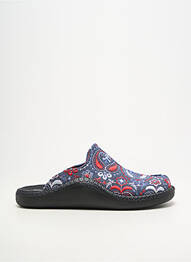 Chaussons/pantoufles bout rond talon plat jusqu'à 3cm bleu WESTLAND femme