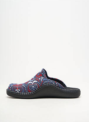 Chaussons/pantoufles bout rond talon plat jusqu'à 3cm bleu WESTLAND femme