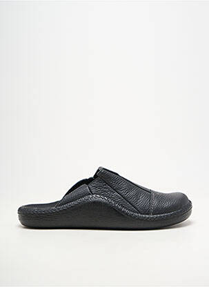 Chaussons/pantoufles bout rond bout rond noir WESTLAND homme