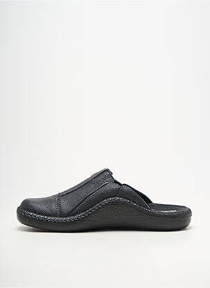 Chaussons/pantoufles bout rond bout rond noir WESTLAND homme