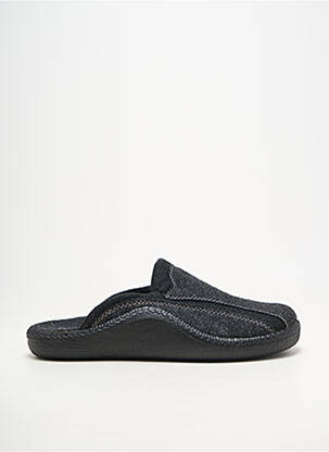 Chaussons/pantoufles bout rond bout rond gris WESTLAND homme