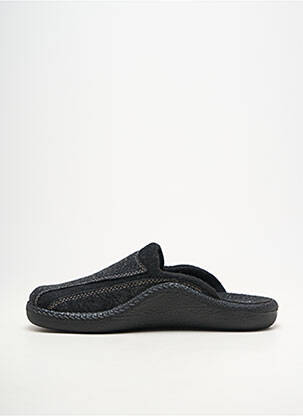 Chaussons/pantoufles bout rond bout rond gris WESTLAND homme