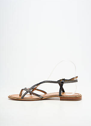 Sandales/nu pieds fermeture boucle(s) talon plat jusqu'à 3cm noir LES TROPEZIENNES PAR M.BELARBI femme