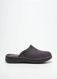 Chaussons/pantoufles bout rond talon plat jusqu'à 3cm gris FARGEOT femme