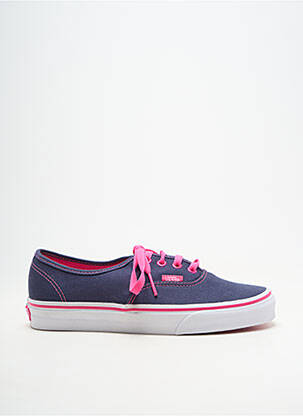 Baskets bout rond bout rond bleu VANS unisexe