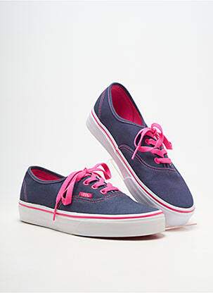 Baskets bout rond bout rond bleu VANS unisexe
