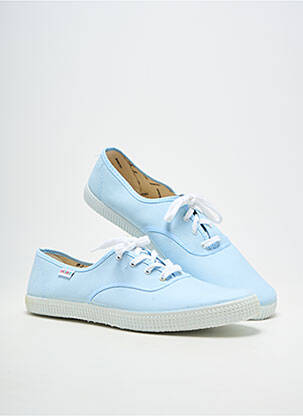 Baskets bout rond bout rond bleu VICTORIA unisexe